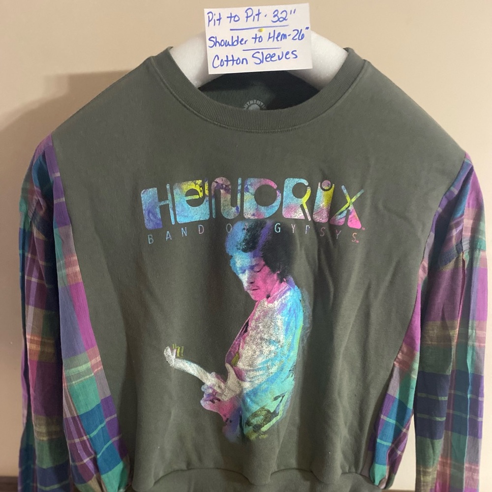 Jimi Hendrix Band of Gypsys Graphic sweatshirt size L